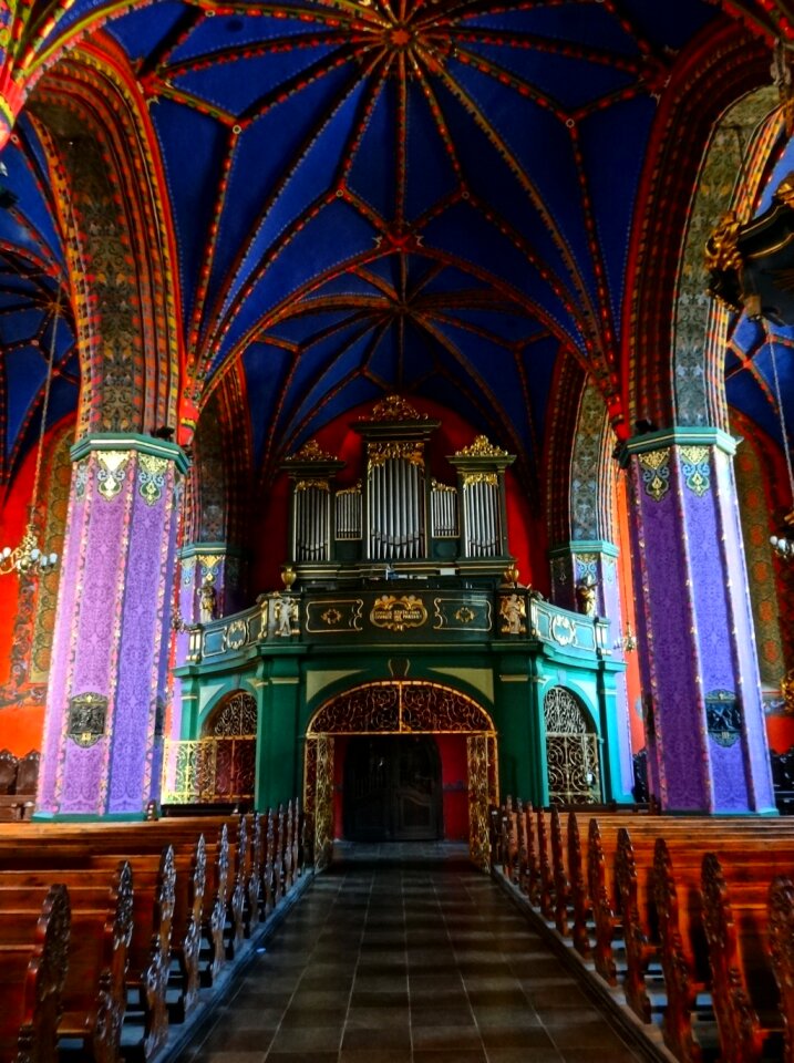 Church colorful decor