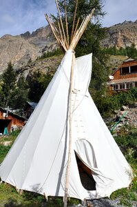 Native american wigwam photo