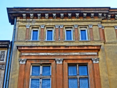 Architecture relief building