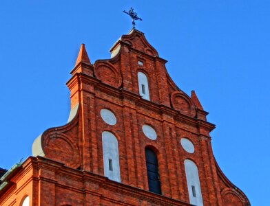 Gable building architecture photo