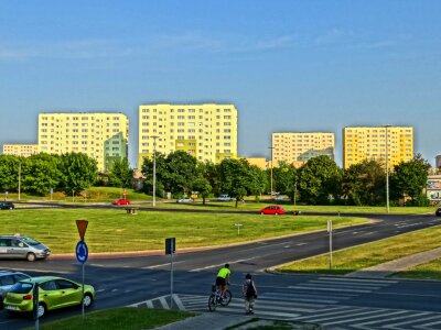 Apartment building condominium residential