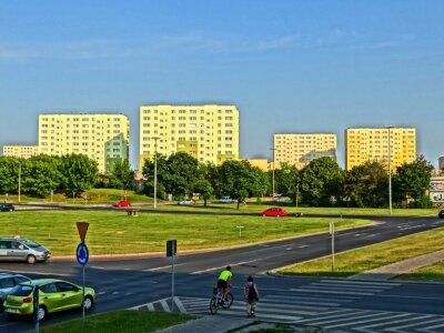 Apartment building condominium residential photo