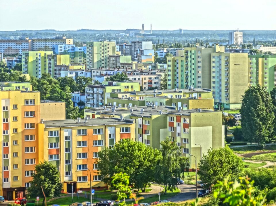 Apartment buildings architecture condominiums
