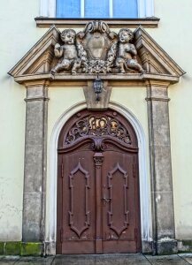 Door architecture building photo