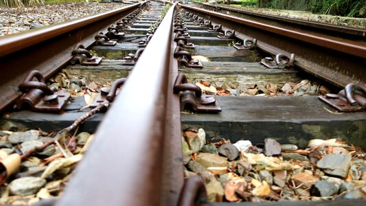 Rail railroad train