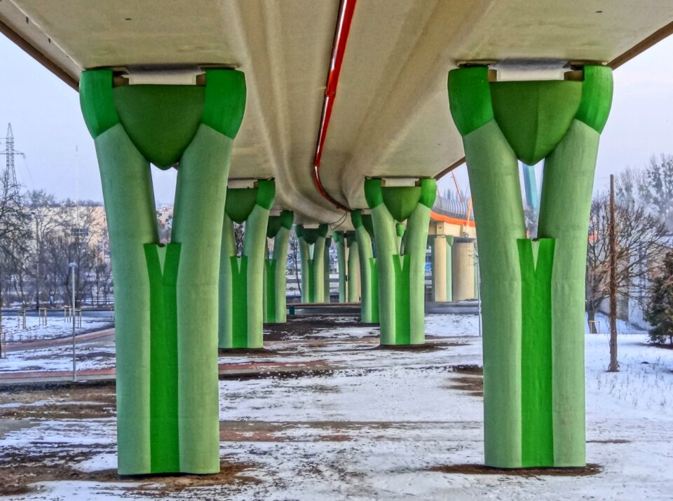 Crossing infrastructure structure