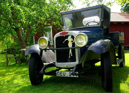 Old car collection automobile