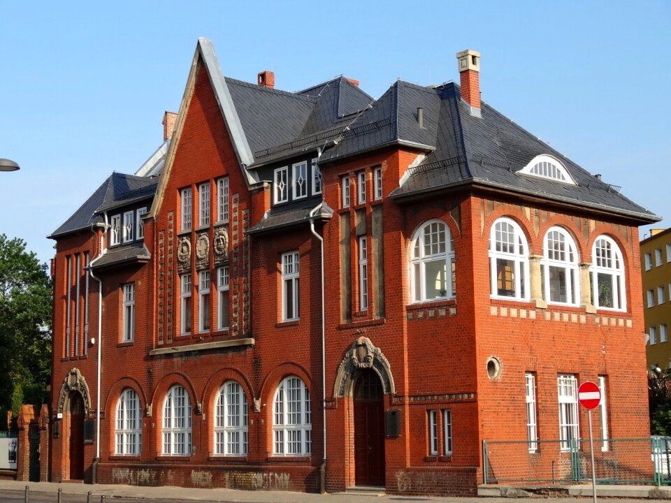 Architecture facade front