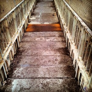 Deterioration brick abandoned photo