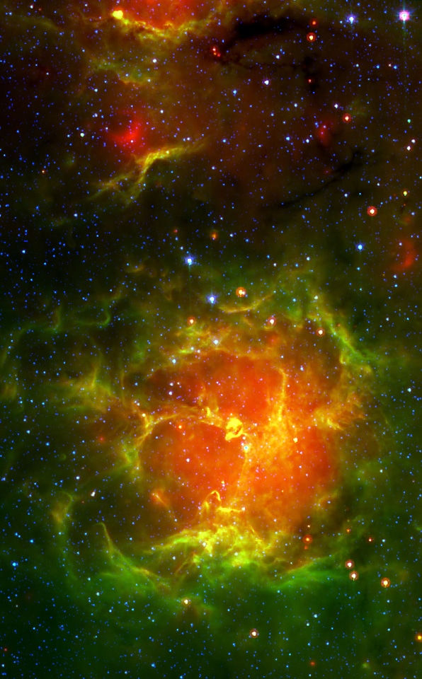 Emission nebula reflection nebulae constellation sagittarius