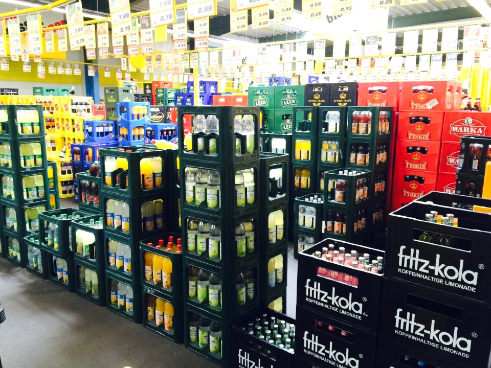 Bottle soda storage