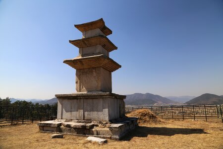 Buddhism stone tower wish