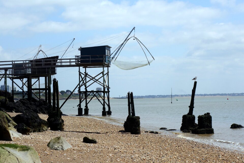 Fisherman's hut saint-nazaire horizon