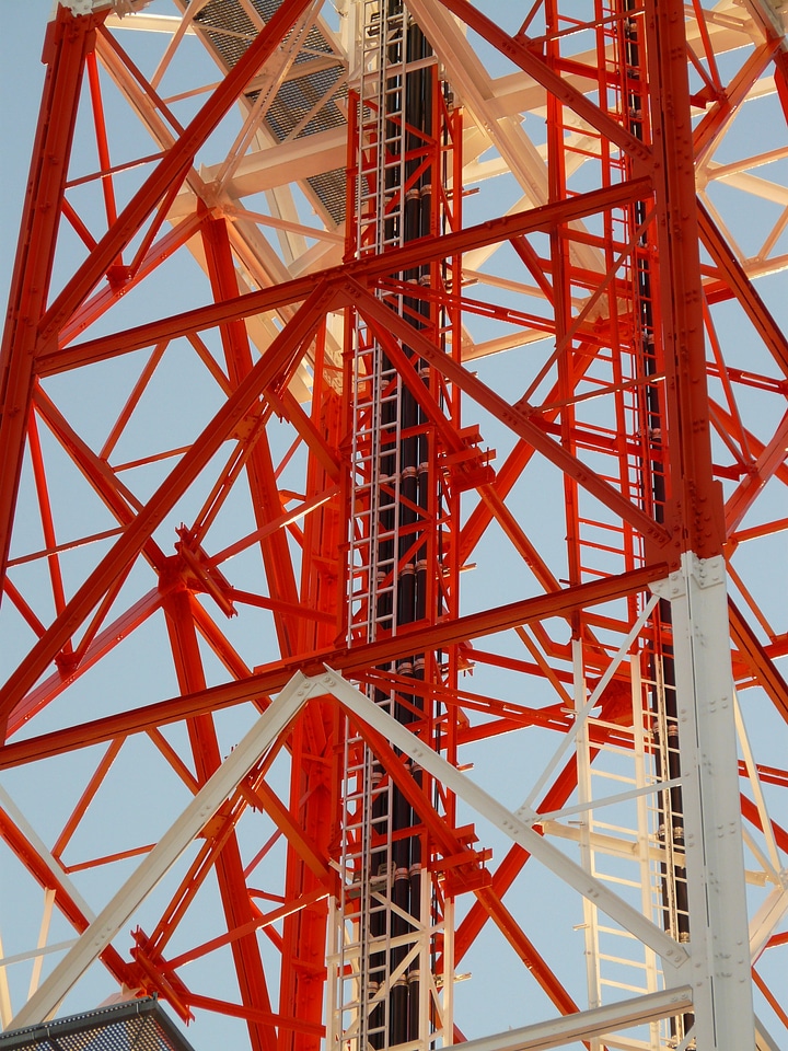 Transmission tower metal strut