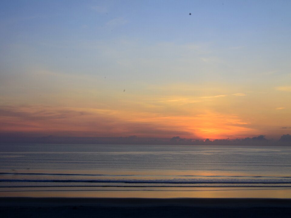 Rise sunrise water