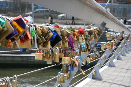 Melbourne romance padlock