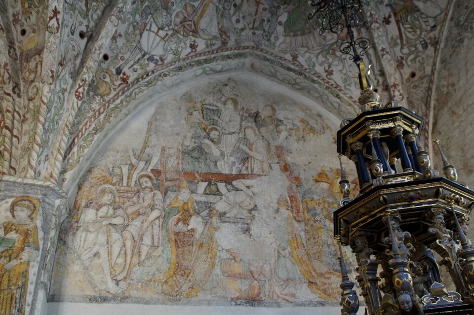 Painted painting middle ages