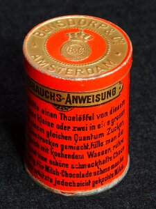Tin package old