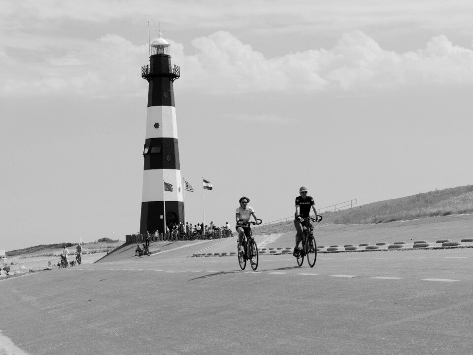 Lighthouse bike summer
