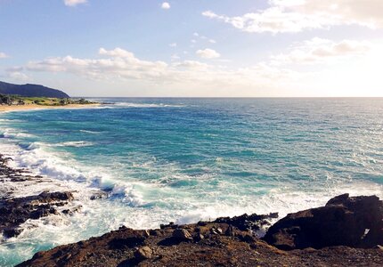Oahu waikiki ocean photo