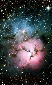 Emission nebula reflection nebulae constellation sagittarius photo