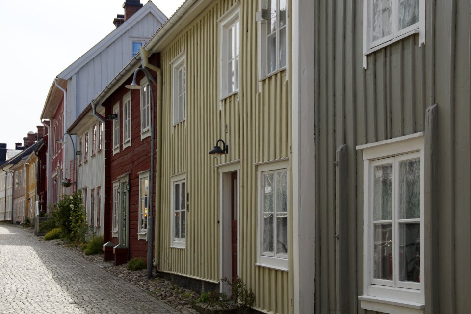 Historic center architecture houses