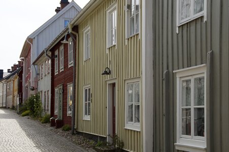 Historic center architecture houses