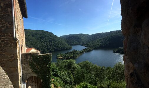 Dam saint victor sur loire rhone alpes