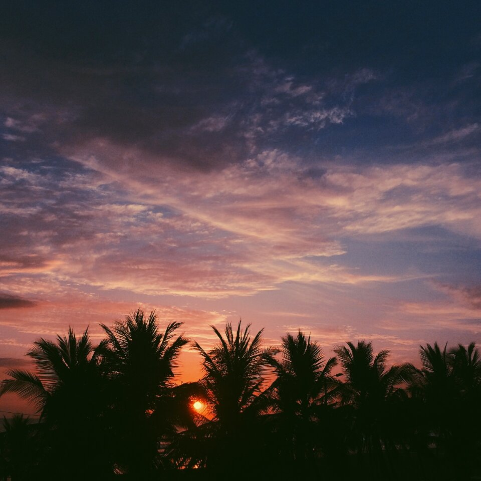 Sun sea sky