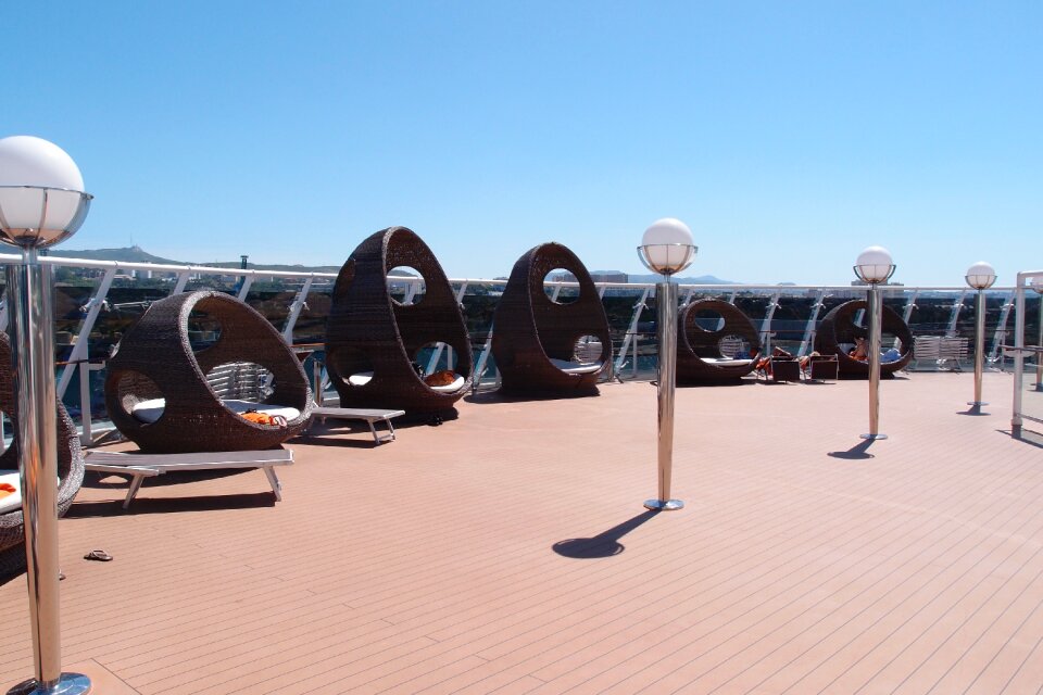 Ship cruise ship deck