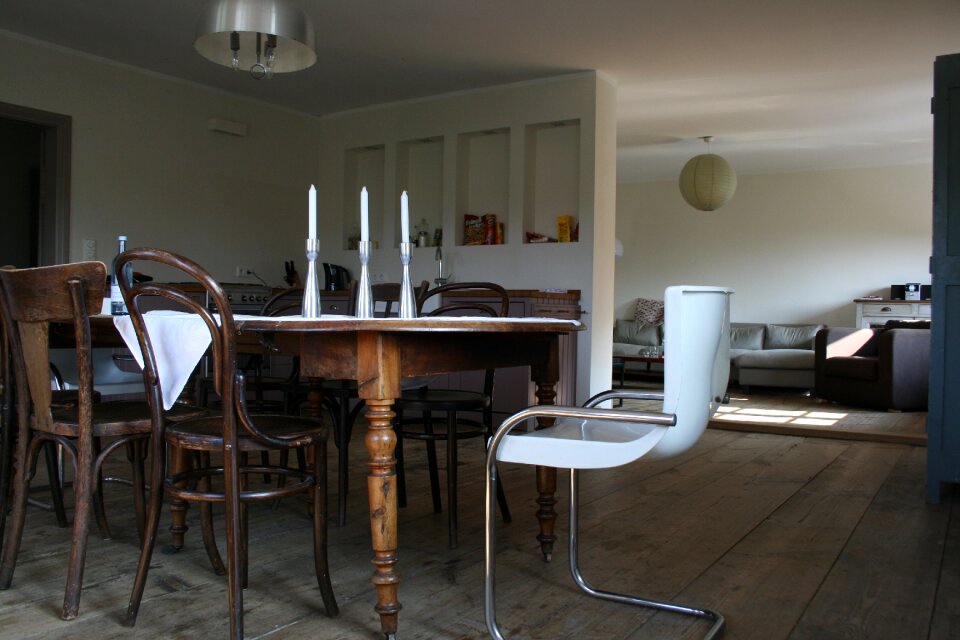 Chair candles room