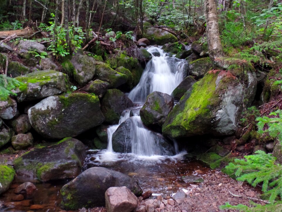 Landscape nature waterfall photo