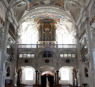Church organ interior photo