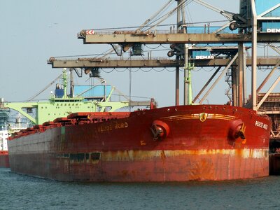 Ship terminal harbor photo