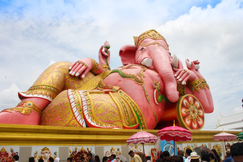 Healing temple thailand ganesh