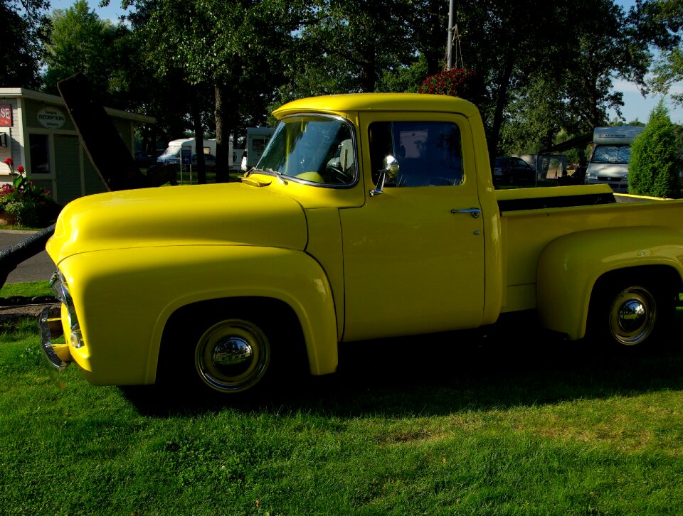 Truck ford old vehicle photo