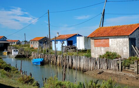 House fisherman river