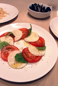 Cooked delicious dinner photo