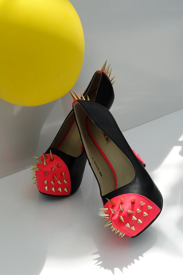 Nails shoes erotic