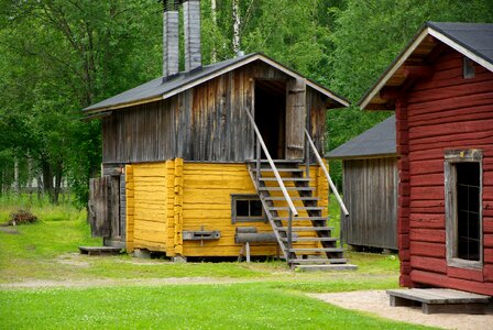 Finland chalets homes photo