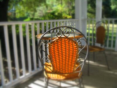 Wood furniture exterior