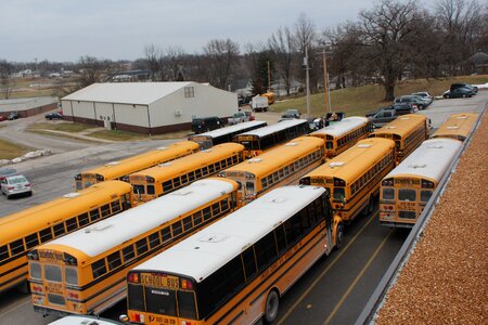 Education transportation yellow