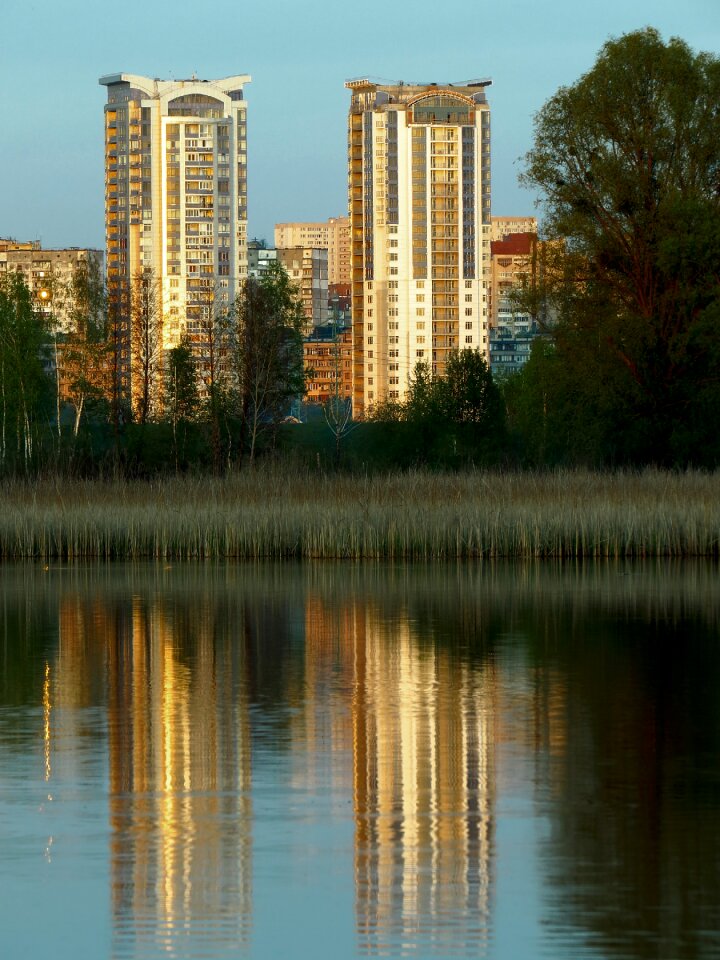 Kiev ukraine apartment buildings