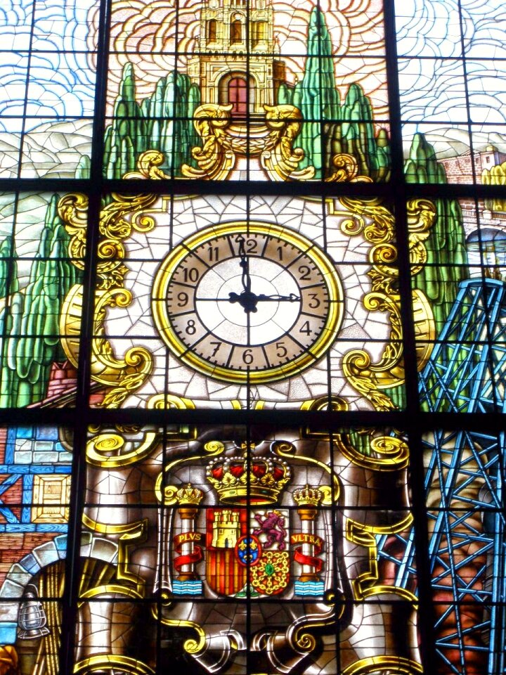 Window clock decorative