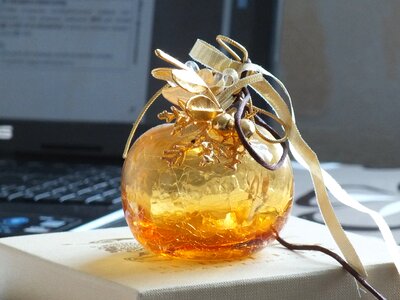 Souvenir a symbol of prosperity glass grenades