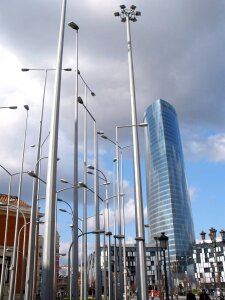 Skyscraper modern architecture