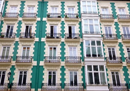 Facade residential windows