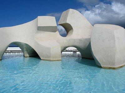 Canary islands pool island