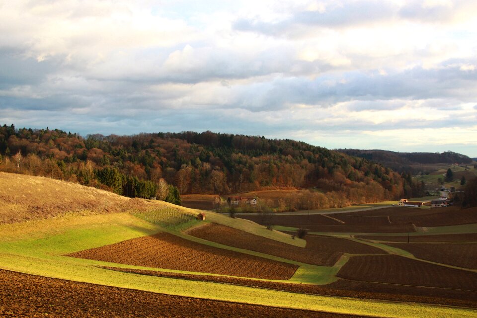 Nature spring arable