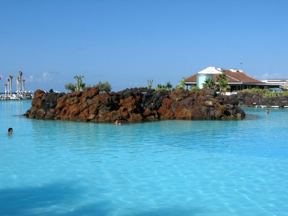 Canary islands pool island